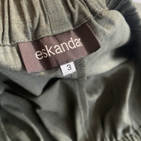Like New Eskandar Japanese Green Trousers - Picture 2 of 6